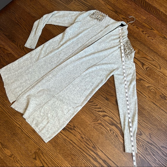 NWT Sweewe Paris x LF studded shoulder cardigan - Picture 5 of 12